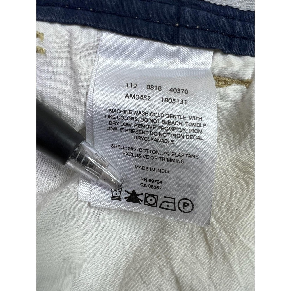 Columbia Pants Mens 38x32 (Fits 40x32) Khaki‎ Regular Fit Cotton Stretch Outdoor - Picture 7 of 12
